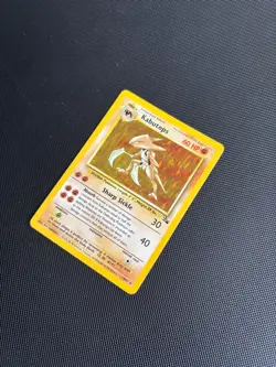 Pokemon Card Fossil Set Holo Kabutops 9/62 WOTC - Image 4