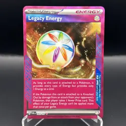 Pokemon Card Legacy Energy 167/167 Twilight Masquerade Ace Spec NM - Image 1