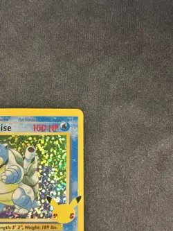 Blastoise 2/102 NM Celebrations 25th Anniversary 2021 Holo Pokemon Card - Image 4