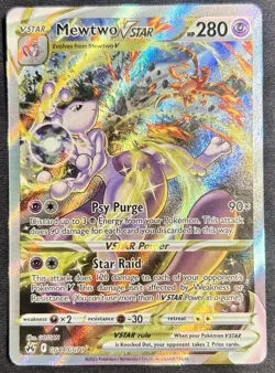 Mewtwo VSTAR GG44/GG70 Crown Zenith: Galarian Gallery Holo Pokemon TCG Card - Image 1