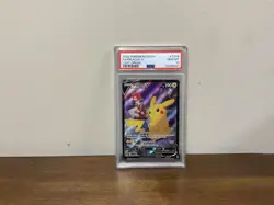 Pikachu v TG16/TG30 Lost Origin Trainer Gallery Rare Holo Pokemon Card PSA 10 - Image 1