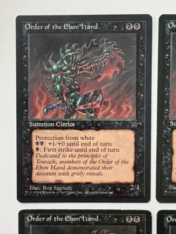 MTG | 4x Order of the Ebon Hand | Fallen Empires | Magic The Gathering | *Kult - Image 2