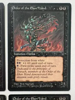 MTG | 4x Order of the Ebon Hand | Fallen Empires | Magic The Gathering | *Kult - Image 3