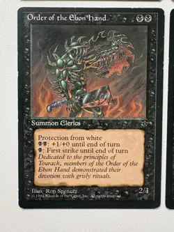MTG | 4x Order of the Ebon Hand | Fallen Empires | Magic The Gathering | *Kult - Image 4
