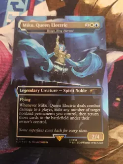 MTG Secret Lair - Hatsune Miku - Brago, King Eternal - English, FOIL NM - Image 1