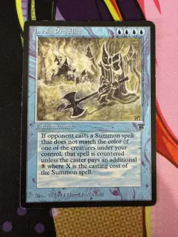 Invoke "Prejudice" | MTG: Legends - English | Rare - MP | In-Hand - Image 1