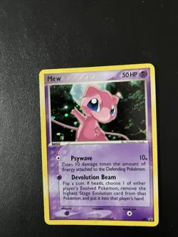 Pokemon TCG Mew Holo Nintendo Promo #040 Black Star WOTC Vintage Rare - Image 2