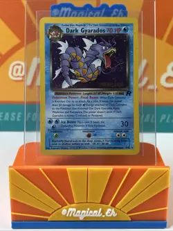 Dark Gyarados #8 Prerelease Stamp Holo Rare Pokemon TCG 2000 WoTC Promo HP - Image 1