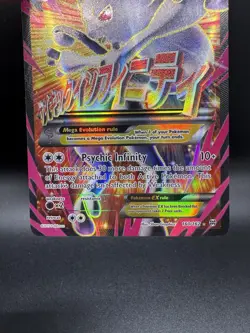 Pokemon TCG Mega Mewtwo EX 160/162 Full Art XY Breakthrough - HP/Damaged - Image 4