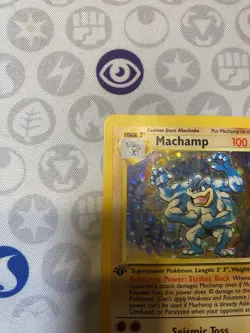 Pokemon Machamp 8/102 1st Edition Deck Exclusive MP - Image 3