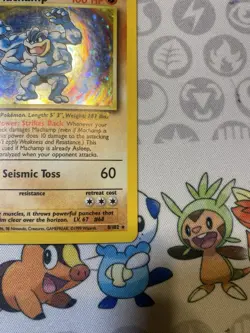 Pokemon Machamp 8/102 1st Edition Deck Exclusive MP - Image 5
