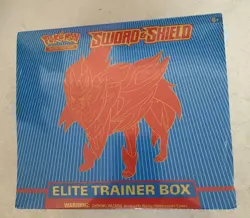Pokemon Sword and Shield Base Set ETB Elite Trainer Box NEW Factory Sealed 820650104459 - Image 3