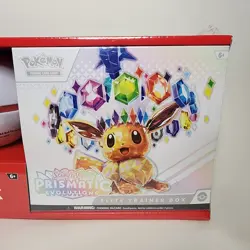 Pokemon TCG Prismatic Evolutions ETB & Poke Ball Tin Collection (Premier Ball) - Image 3