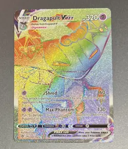 Dragapult VMAX (Secret) 197/192 Swsh02: Rebel Clash Holo 2020 Pokemon - Image 1