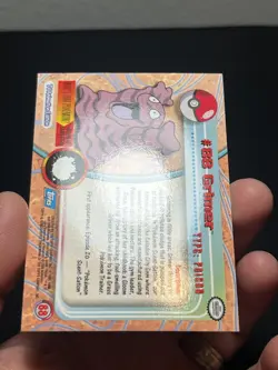 2000 Topps Pokemon TV #88 Grimer Rainbow Foil Series 2 LP - Image 4