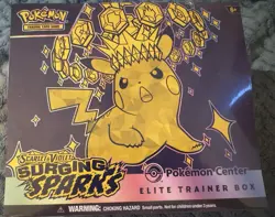 Surging Sparks - Pokemon Centre Elite Trainer Box ETB. New, Sealed & In Hand ⚡✨ - Image 1