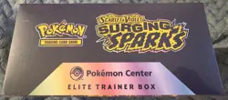 Surging Sparks - Pokemon Centre Elite Trainer Box ETB. New, Sealed & In Hand ⚡✨ - Image 2