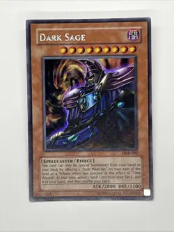 Dark Sage DOD-002 Dawn of Destiny Xbox Limited Edition Ultra Rare YuGiOh - Image 1