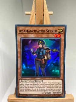 Adamancipator Seeker - Super Rare 1st Edition MP21-EN224 - NM - YuGiOh - Image 1