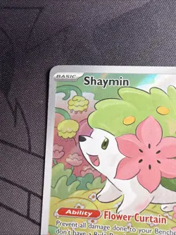 Pokemon TCG Shaymin Holo Card Illustration Rare, 185/182, Destined Rivals Series - Image 2