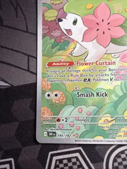 Pokemon TCG Shaymin Holo Card Illustration Rare, 185/182, Destined Rivals Series - Image 5