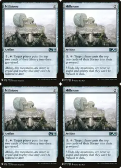 4x MTG 2018 MILLSTONE - ARTIFACT M19, MAGIC CARD x4 copies UNCOMMON - Image 1