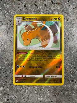 Pokemon TCG Cards Dragonite 119/181 Team Up Reverse Holo Rare NM - Image 1