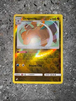 Pokemon TCG Cards Dragonite 119/181 Team Up Reverse Holo Rare NM - Image 3