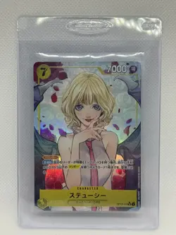 Stussy (Alt Art) OP13-110 SR Carrying on His Will - ONE PIECE Card Game Japanese - Image 1