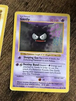 Shadowless Pokemon Cards Machoke Magnemite Gastly 1996 - Image 4