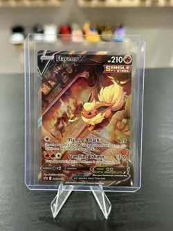 Flareon V SWSH179 SWSH: Sword & Shield Promo Cards Holo - Image 1