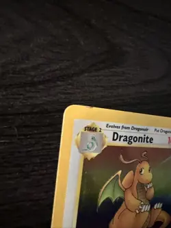 Pokemon TCG Dragonite Fossil Holo Unlimited Rare Card 4/62 - Image 2