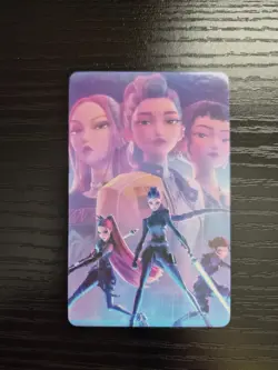 KPop Demon Hunters Collectible Trading Card (R) - HUNTR/X - Rumi, Mira, Zoey - Image 1