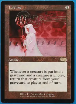 Lifeline Urza's Saga PLD (Rare Reserved List MTG Magic Card) (508928) ABUGames - Image 1
