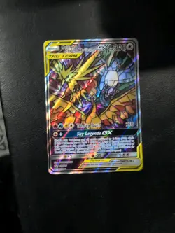Pokemon TCG Moltres Zapdos Articuno GX SM210 Promo Holo Card NM Condition - Image 1