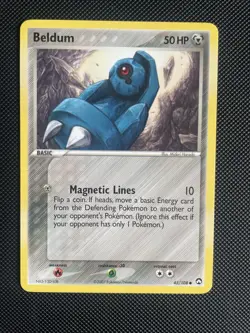Beldum - 45/108 - Common - EX Power Keepers - 2007 / Pokemon Card - NM/LP - Image 1