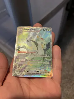 Pokemon TCG Serperior EX Sir 164/086 Black Bolt English Card Near Mint Condition - Image 2