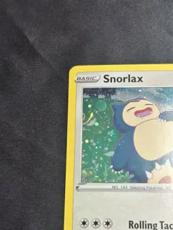 Snorlax SWSH032 Black Star Promo 2020 COSMOS SWIRL 🌀 NM Pokemon Card TCG - Image 4