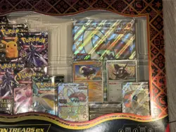 Pokemon Trading Card Games 25 Great Tusk Iron Threads ex Premium Collection - Image 3