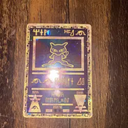 Pokemon TCG Ancient Mew 2000 Promo Holo Card Near Mint Condition - Image 1