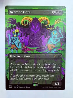 SLD Necrotic Ooze Secret Lair Drop NonFoil MTG NM - Image 1