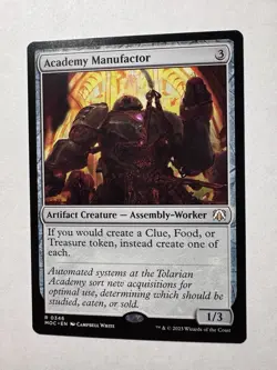 1x Academy Manufactor - Commander: March of the Machine - NM - MTG - Image 1