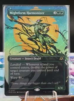 MtG EOE Mightform Harmonizer #297 Borderless Non-Foil - Image 1
