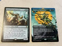 2 x mtg Mightform Harmonizer, 1 is borderless, Edge of Eternities, unplayed - Image 1