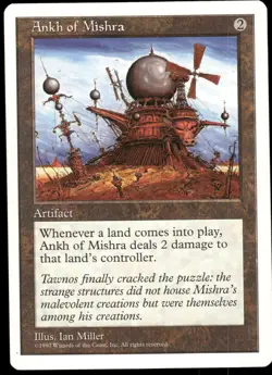 1x Ankh of Mishra - Fifth Edition - NM - MTG - Image 1
