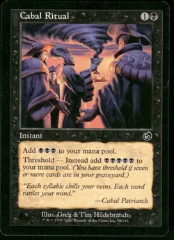 1x Cabal Ritual - Torment - NM - MTG - Image 1
