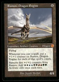 1x Ramos, Dragon Engine - The Brothers' War: Retro Frame Artifacts NM - MTG - Image 1