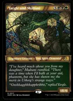 1x Yargle and Multani (Showcase) - March of the Machine - Image 1