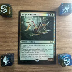 MTG Hedge Shredder (Foil) [Duskmourn, Near Mint] - Image 1