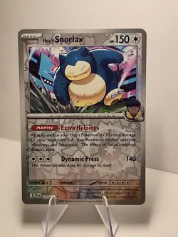 Hop's Snorlax 117/159 SV09: Journey Together Reverse Holo Pokemon TCG NM - Image 1